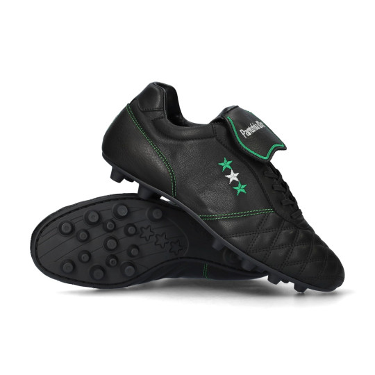 Bota de fútbol Pantofola d´Oro EMIDIO FG Black