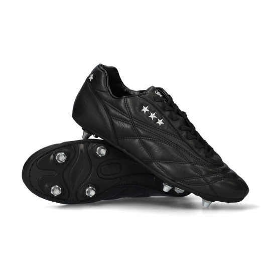 Bota de fútbol Pantofola d´Oro New Star Vitello SG Black