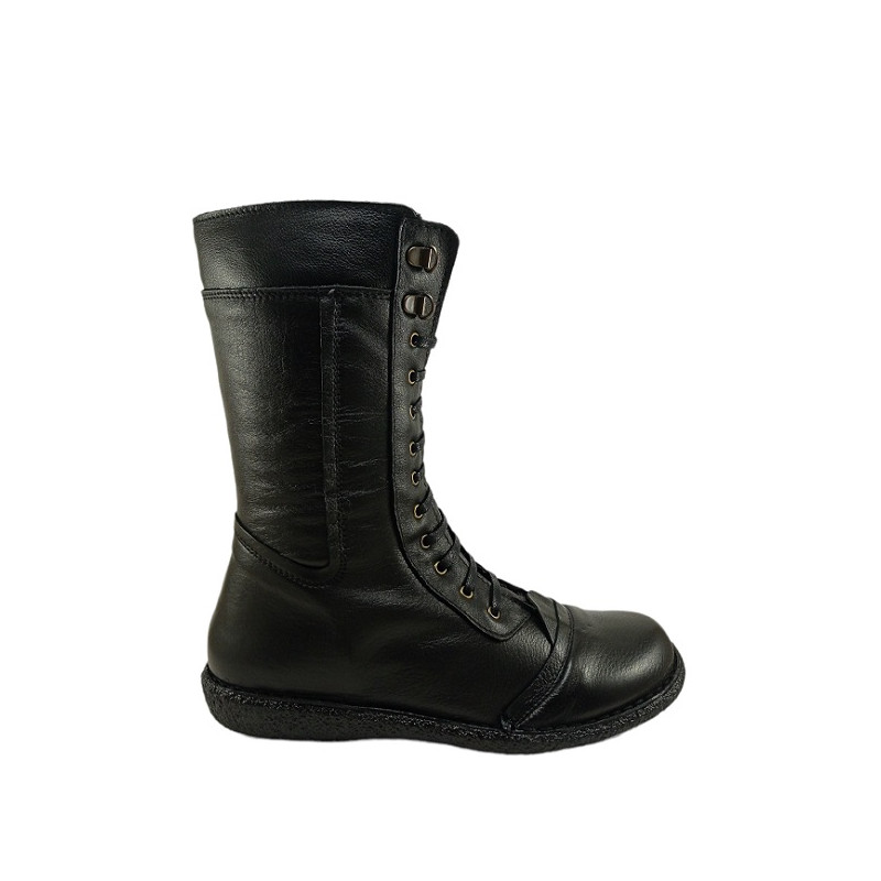 BOTA SRA PIEL CORDONES/CREMALLERA ATENEA