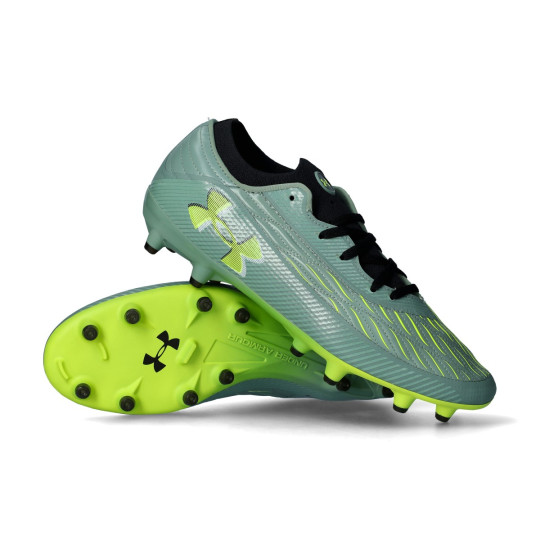 Bota de fútbol Under Armour Magnetico Pro 4 FG Green