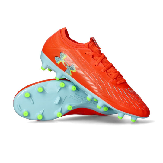 Bota de fútbol Under Armour Magnetico Select 4 FG Red