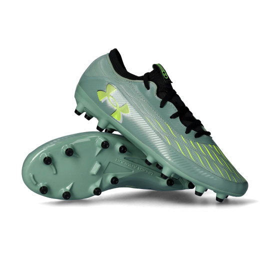 Bota de fútbol Under Armour Magnetico Select 4 FG Green