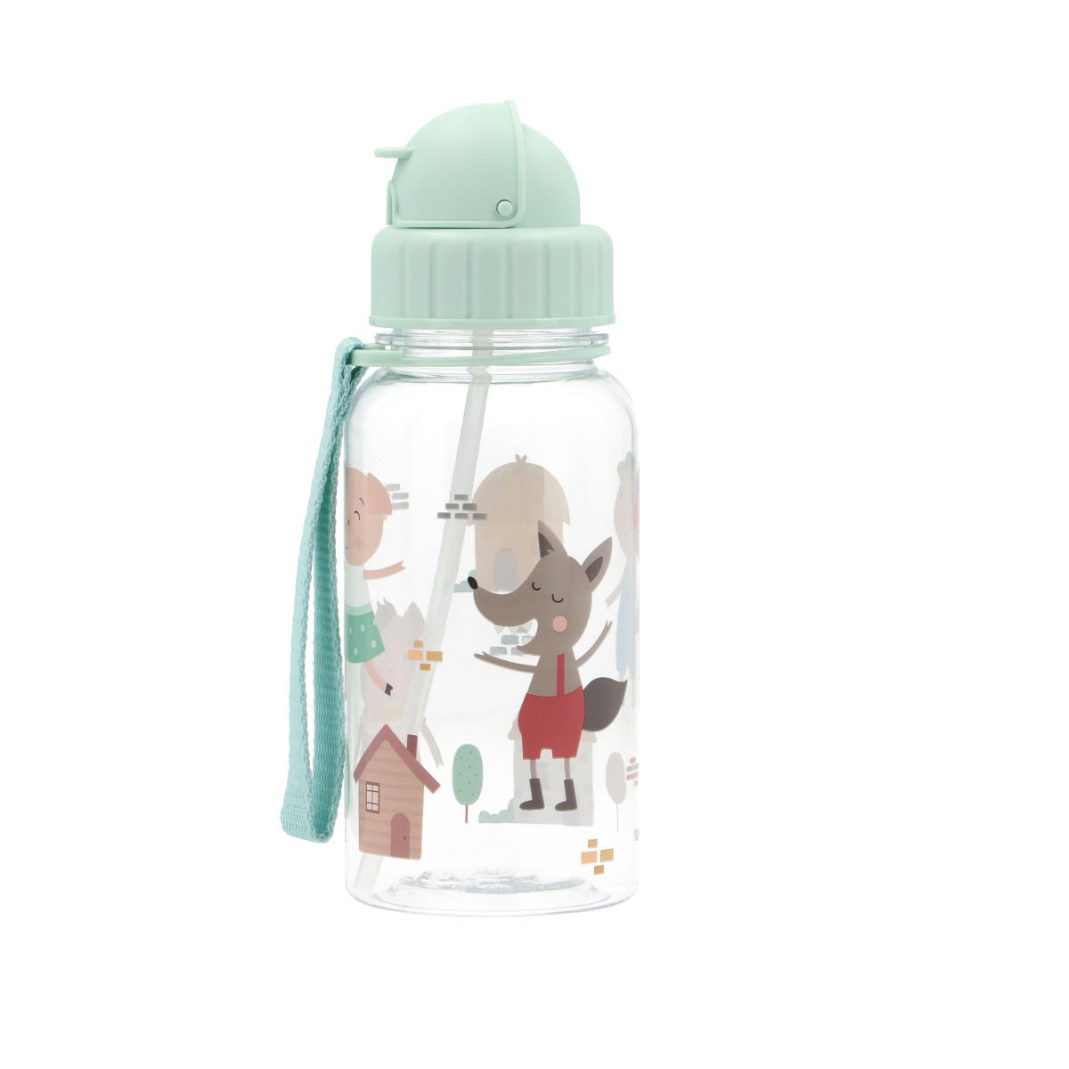 Botella Tritán Tutete The Three Little Pigs