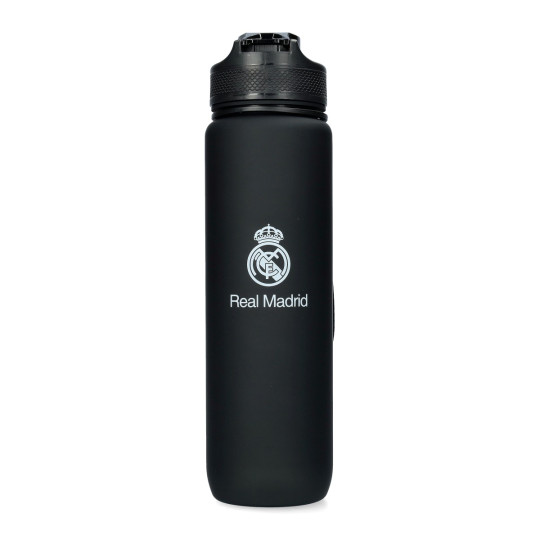 Botella Real Madrid CF Botella de Agua Plástico Tritan 1L Real Madrid Negro