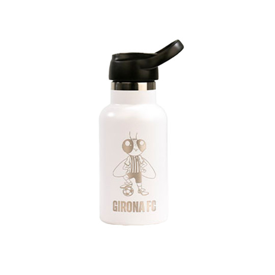 Botella Runbott Termo Girona FC 350 ml Blanco