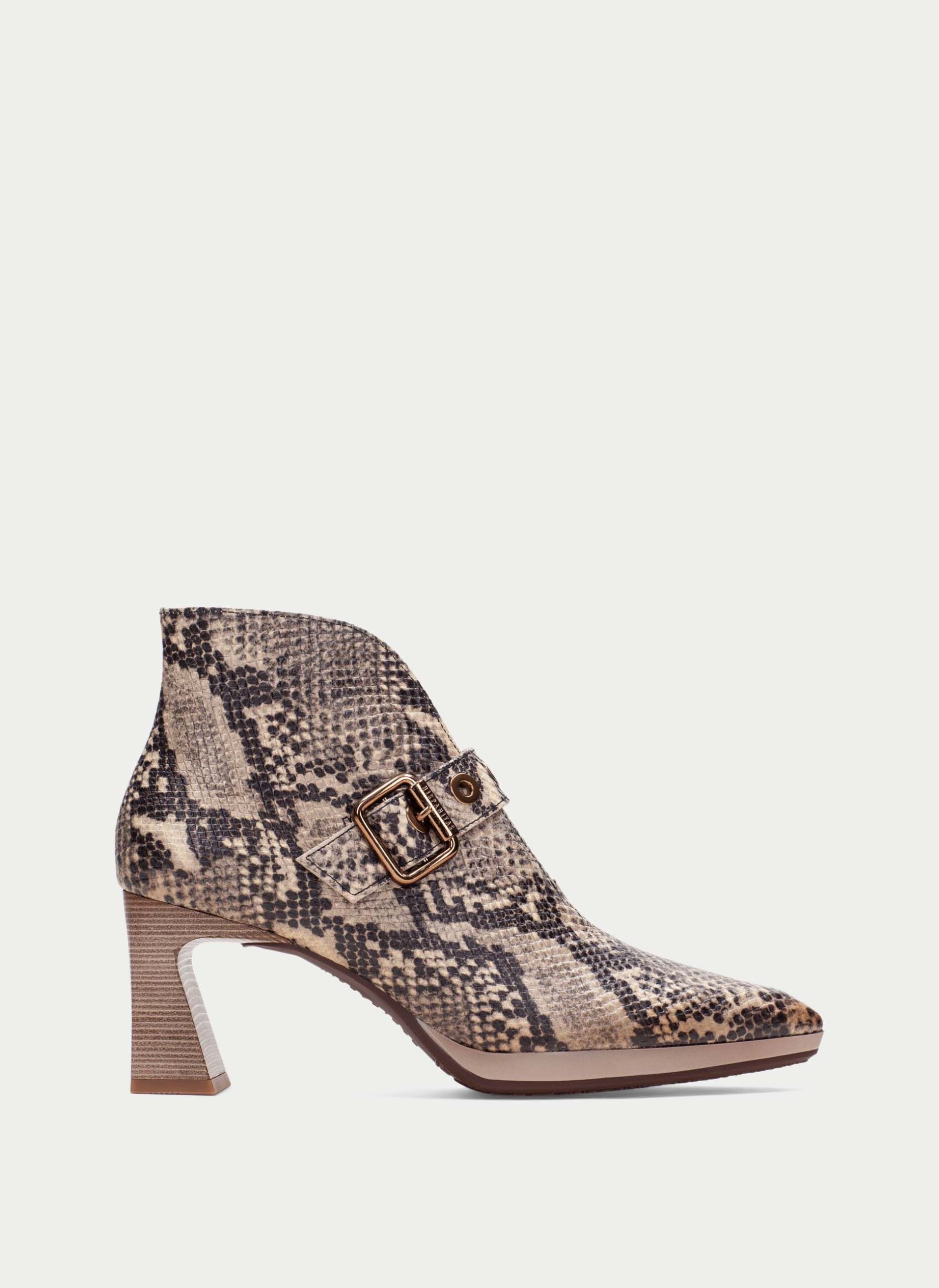 Botin atlanta python-taupe-HI254244