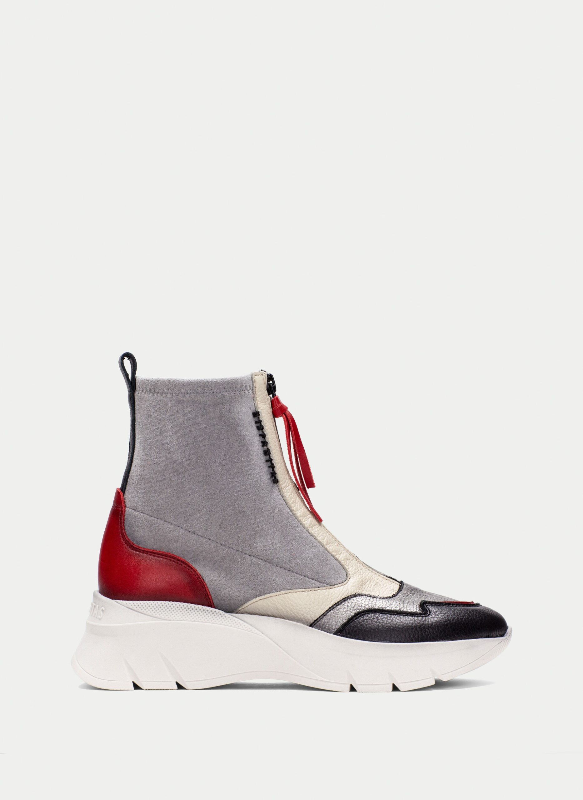 Botin sport helsinki negro-gris-rojo-CHI243628