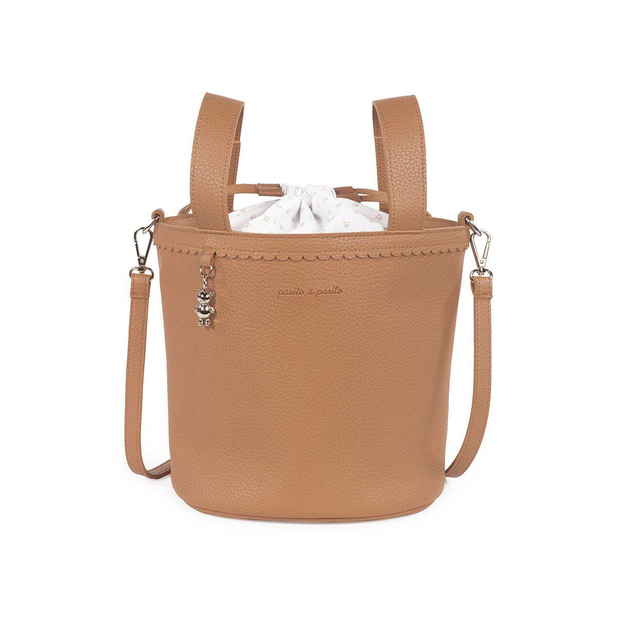 Bolso Bucket Pasito a Pasito - Icon Caramel