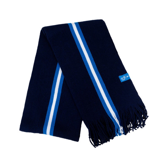 Bufanda Macron Real Sociedad 2024-2025 Azul-Negro