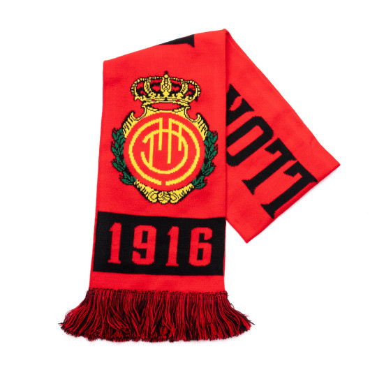 Bufanda Mallorca RCD Mallorca Doble Sempre Amunt Rojo-Negro