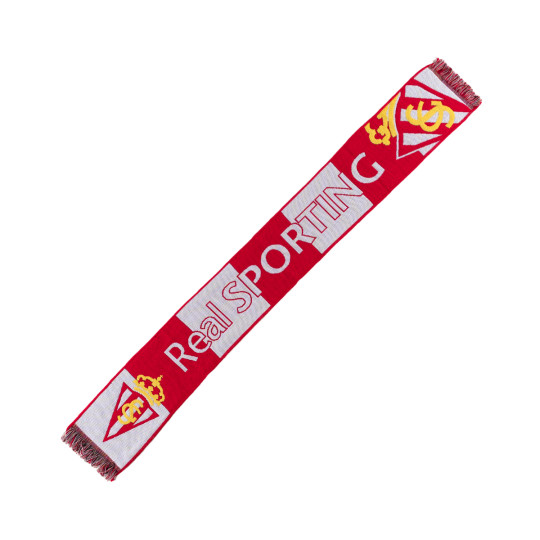 Bufanda Sporting de Gijón Franjas Anchas Sporting Gijón 2025-2026 Rojo