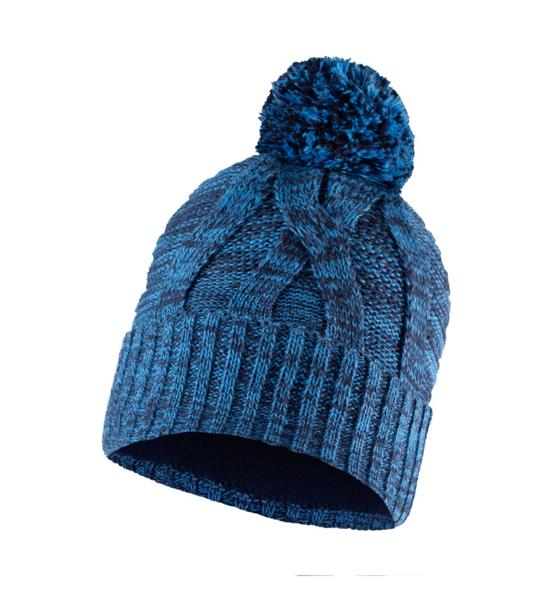 Buff Gorro tricot y polar niñoBlein azul