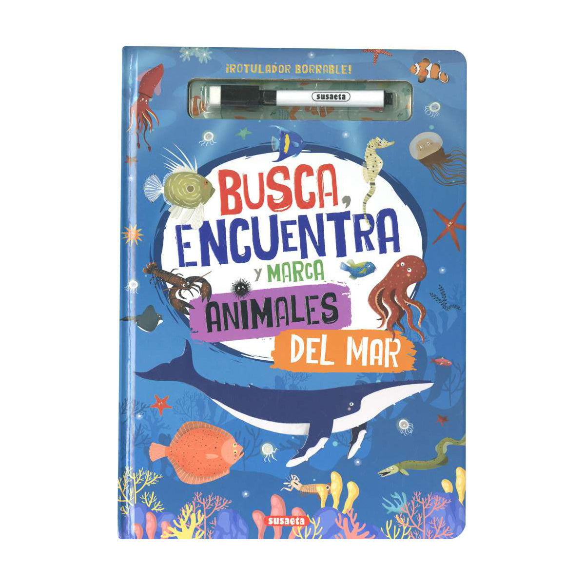 Busca, encuentra y marca animales del mar