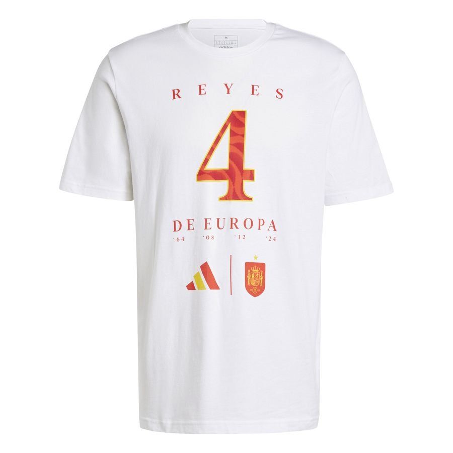 España EURO 2024 Ganador Camiseta Reyes De Europa - Blanco