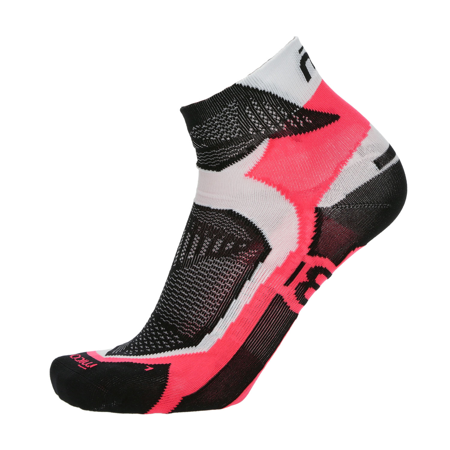 Mico X-Performance X-Light Calcetines Bianco/Nero/Popstar