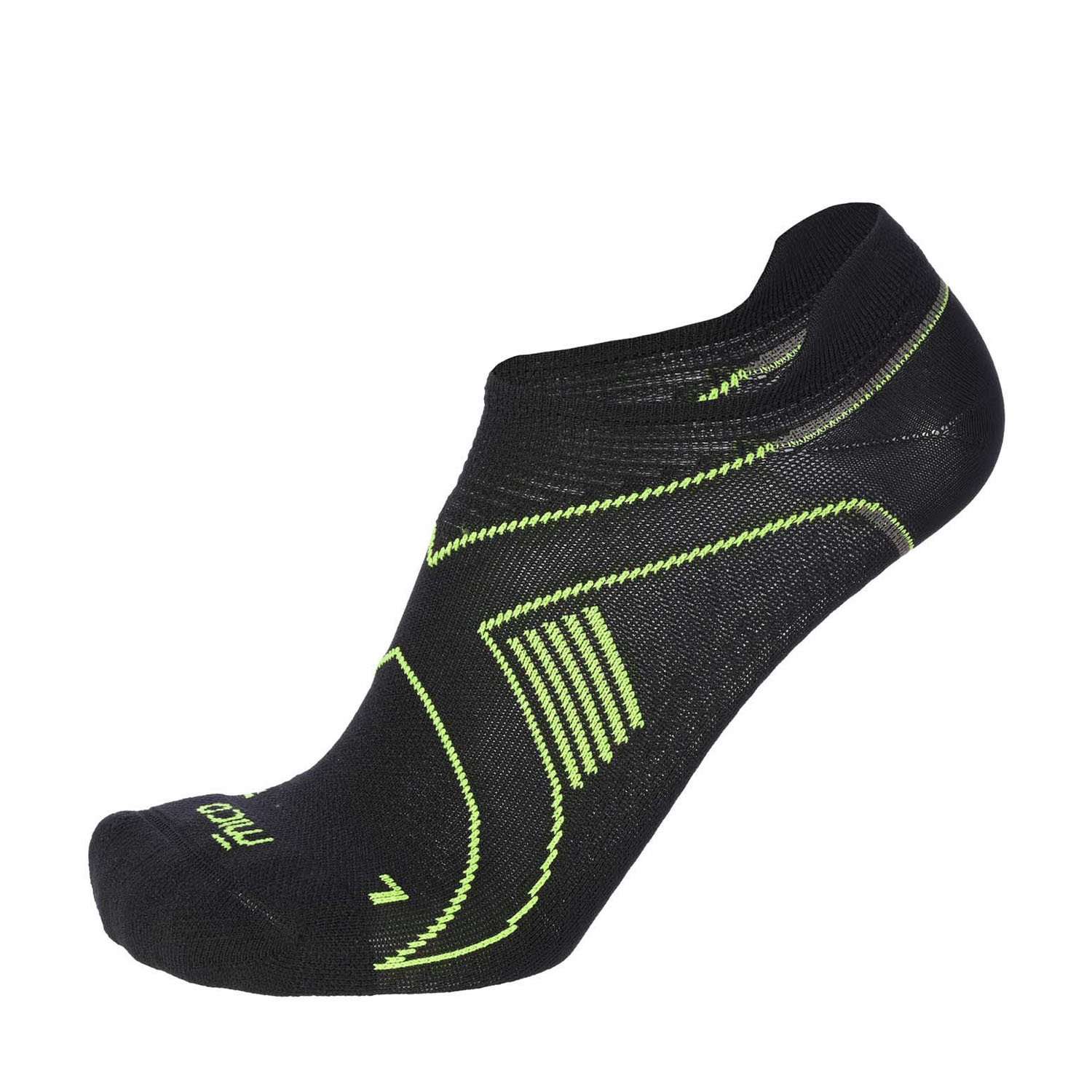 Mico X-Performance XLight Weight Calcetines Nero/Giallo Fluo