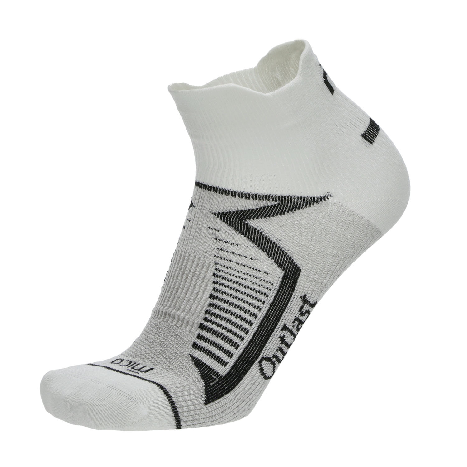Mico X-Static Calcetines Bianco/Nero