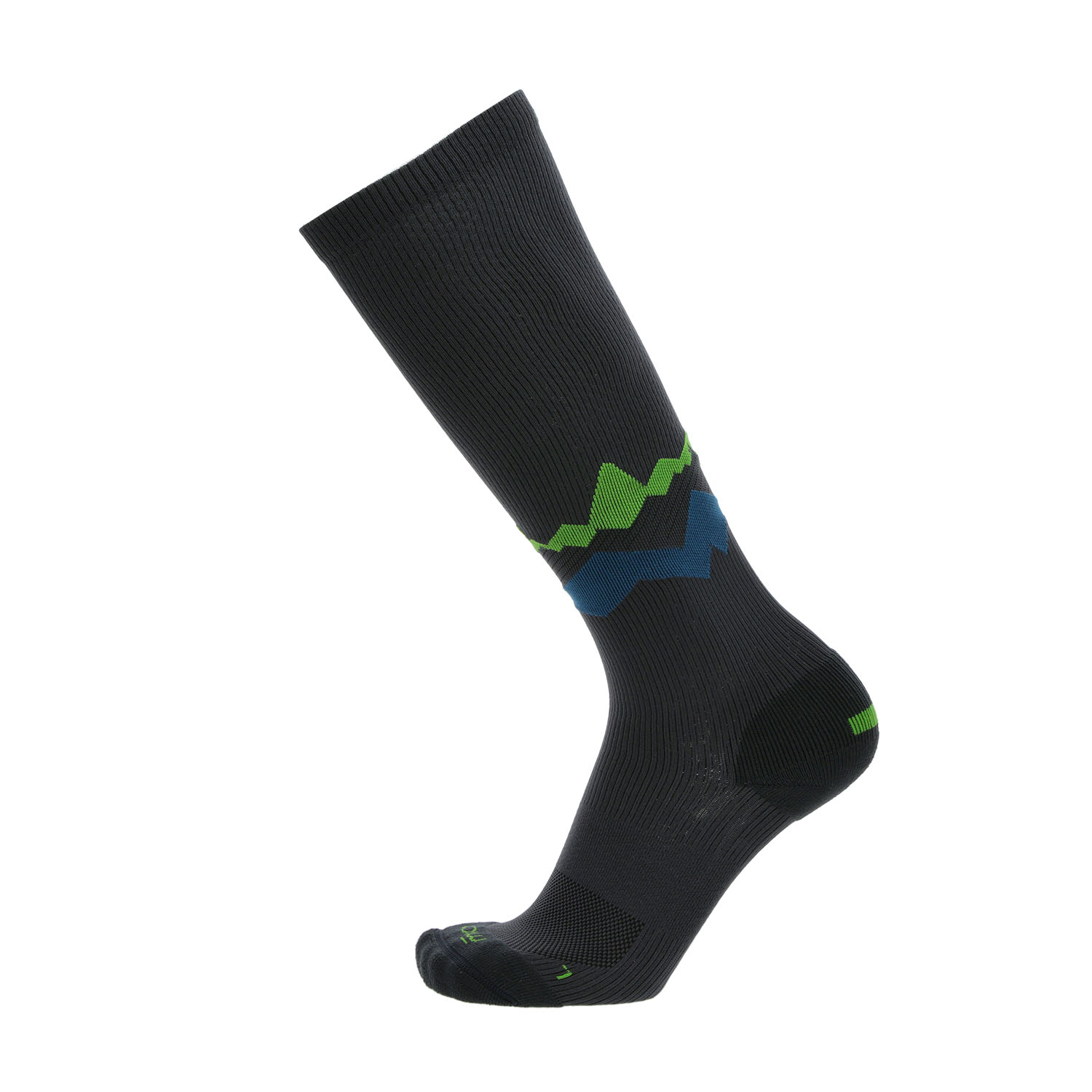 Mico Trek Extra Dry Calcetines Antracite/Verde