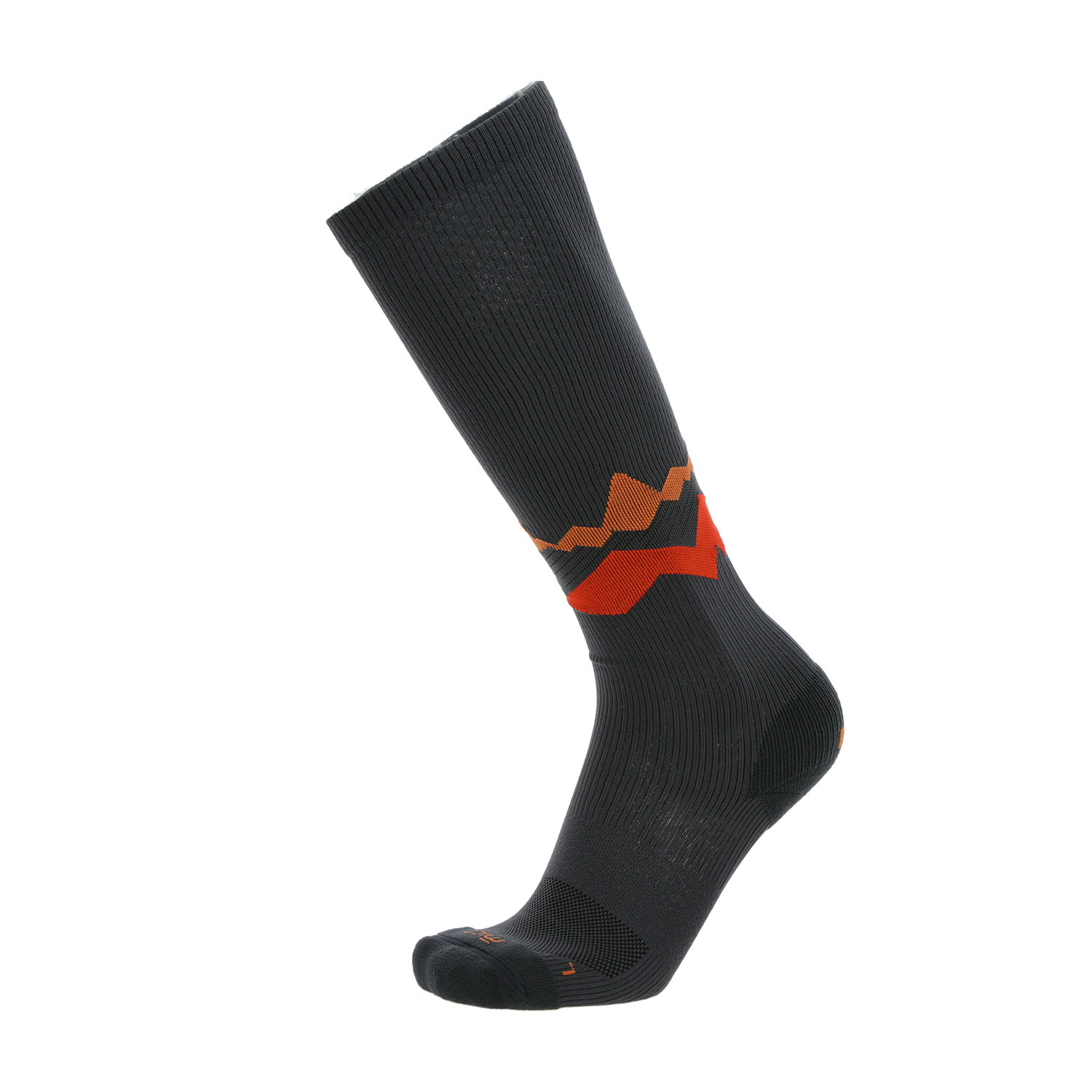 Mico Trek Extra Dry Calcetines Antracite/Arancio