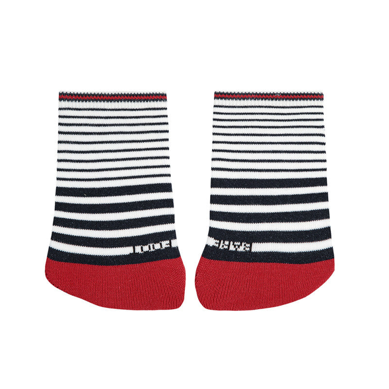 Calcetines Barefoot Cóndor - Invisibles Rayas Marino