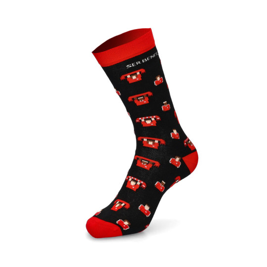 Calcetines Memoraball Socks Sl Benfica Ser Benfiquista (1 Par) Black