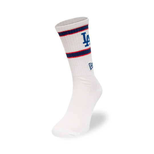 Calcetines New Era Premium Los Angeles Dodgers (1 Par) White