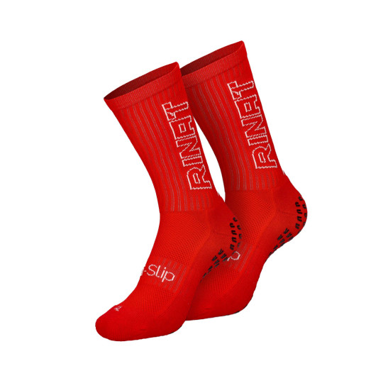 Calcetines Rinat Pack 2 Pares Anti-Slip Sock Red-White