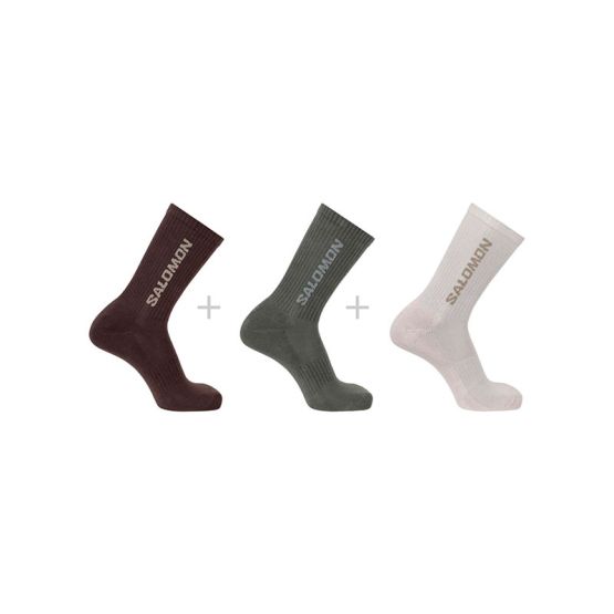 CALCETINES SALOMON EVERYDAY CREW 3-PACK