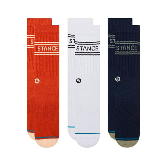 Calcetines Stance Basic Crew (3 Pares) Indigo