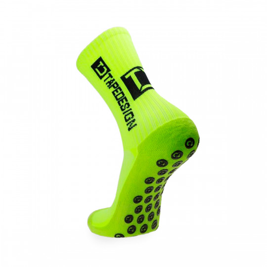 Calcetines TapeDesign Grip (1 Par) Amarillo Flúor