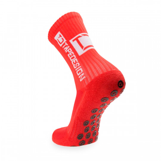 Calcetines TapeDesign Grip (1 Par) Rojo