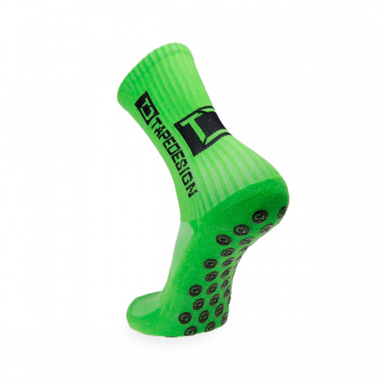 Calcetines TapeDesign Grip (1 Par) Verde Flúor