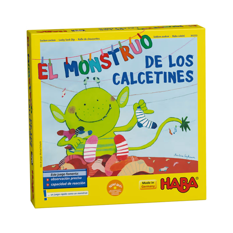 Juego de mesa - El Monstruo de los Calcetines Haba