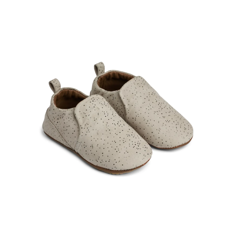 Zapatos Eliot Leather Slipper - Liewood- Splash Dots Mist