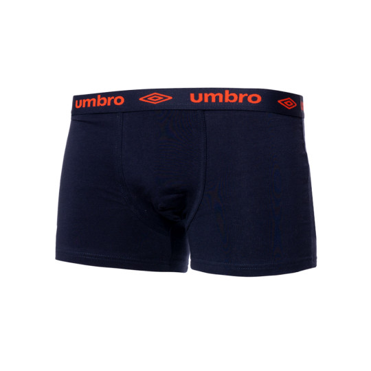Calzoncillo Umbro Boxer Cotton Navy - Dark Orange