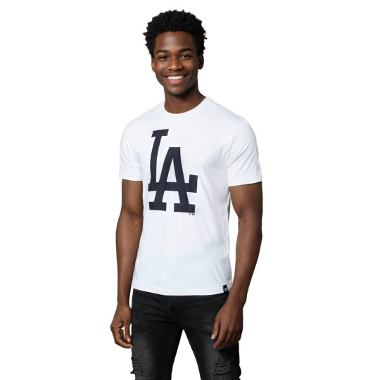 Camiseta 47 Brand MLB Los Angeles Dodgers Imprint White Wash