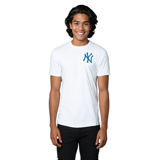 Camiseta 47 Brand MLB New York Yankees Backer White Wash