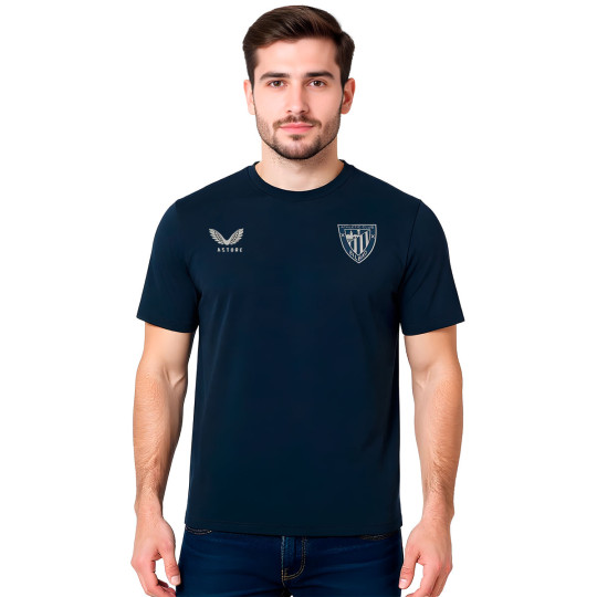 Camiseta Castore Athletic Club Bilbao Fanswear 2025-2026 Black Iris