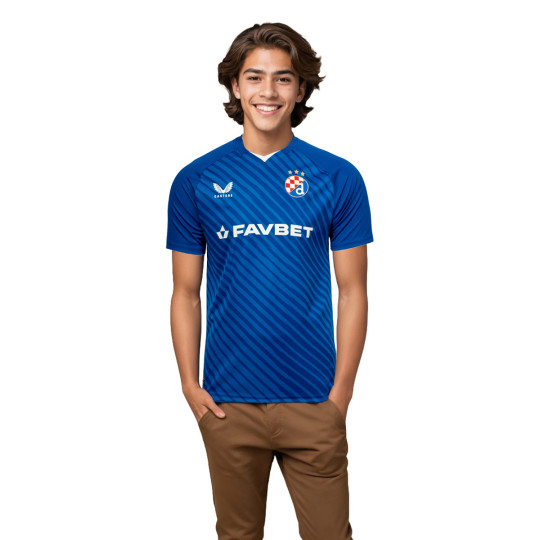 Camiseta Castore Dinamo Zagreb Primera Equipación 2024-2025 Surf The Web