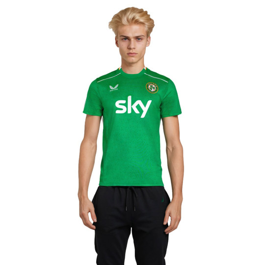 Camiseta Castore Irlanda Primera Equipación 2024-2025 Jolly Green