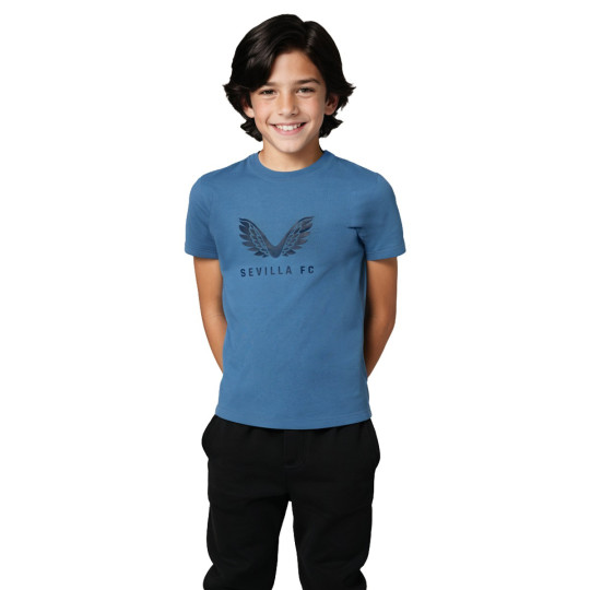 Camiseta Castore Sevilla FC Fanswear 2024-2025 Niño Coronet Blue