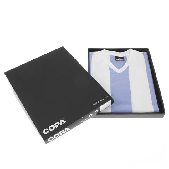 Camiseta COPA Argentina 1960s Retro Blue-White