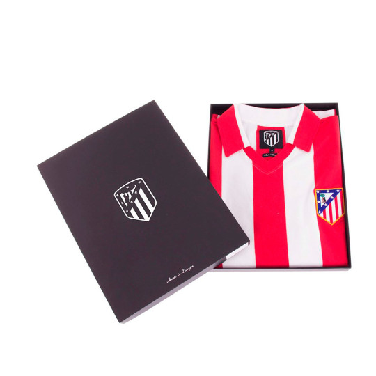Camiseta COPA Atlético de Madrid 1985 - 86 Retro Red-White
