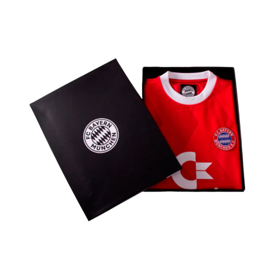 Camiseta COPA Fc Bayern München 1988 - 89 Retro Football Shirt Red