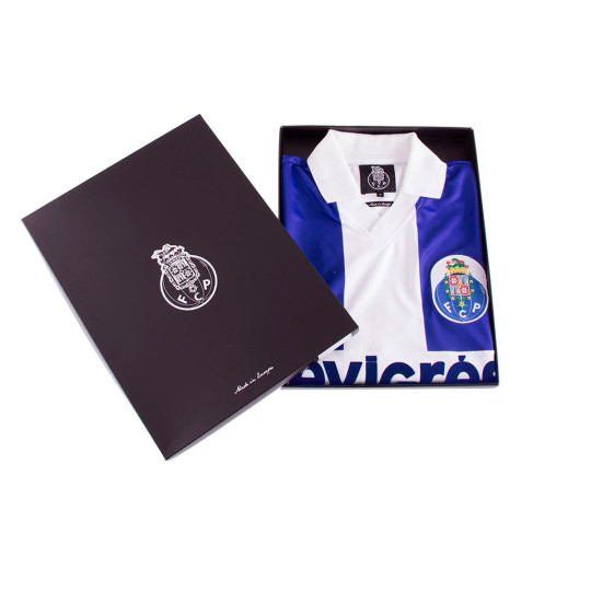 Camiseta COPA FC Porto 1986 - 87 Retro White-Blue