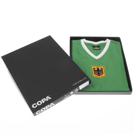 Camiseta COPA Germany Away 1970s Retro Green