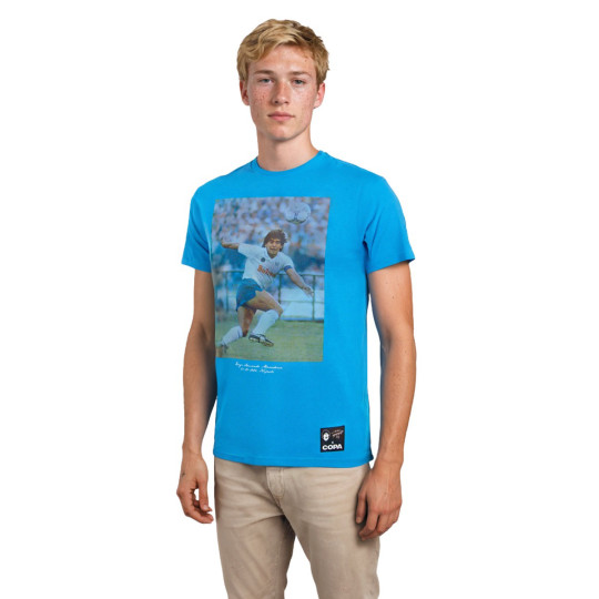 Camiseta COPA Maradona T-Shirt Napoli Away Blue
