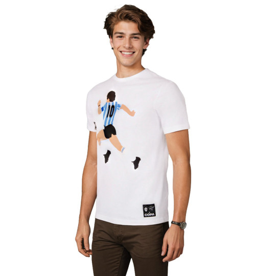 Camiseta COPA Maradona x COPA Argentina Graphic White