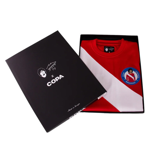 Camiseta COPA Maradona X Copa Argentinos Juniors 1976 Retro Football Shirt Red