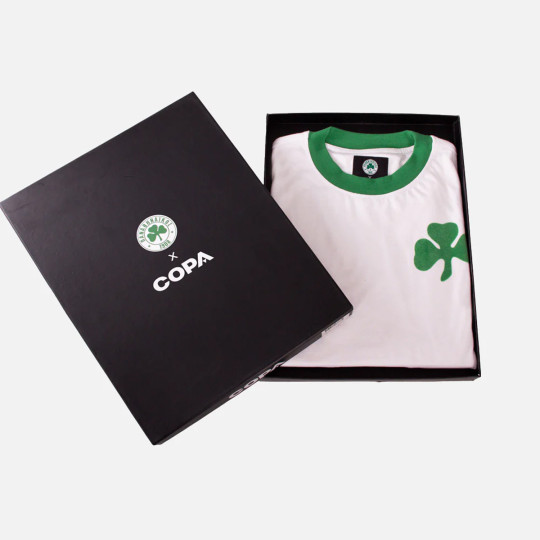 Camiseta COPA Panathinaikos FC 1974 - 75 Retro White